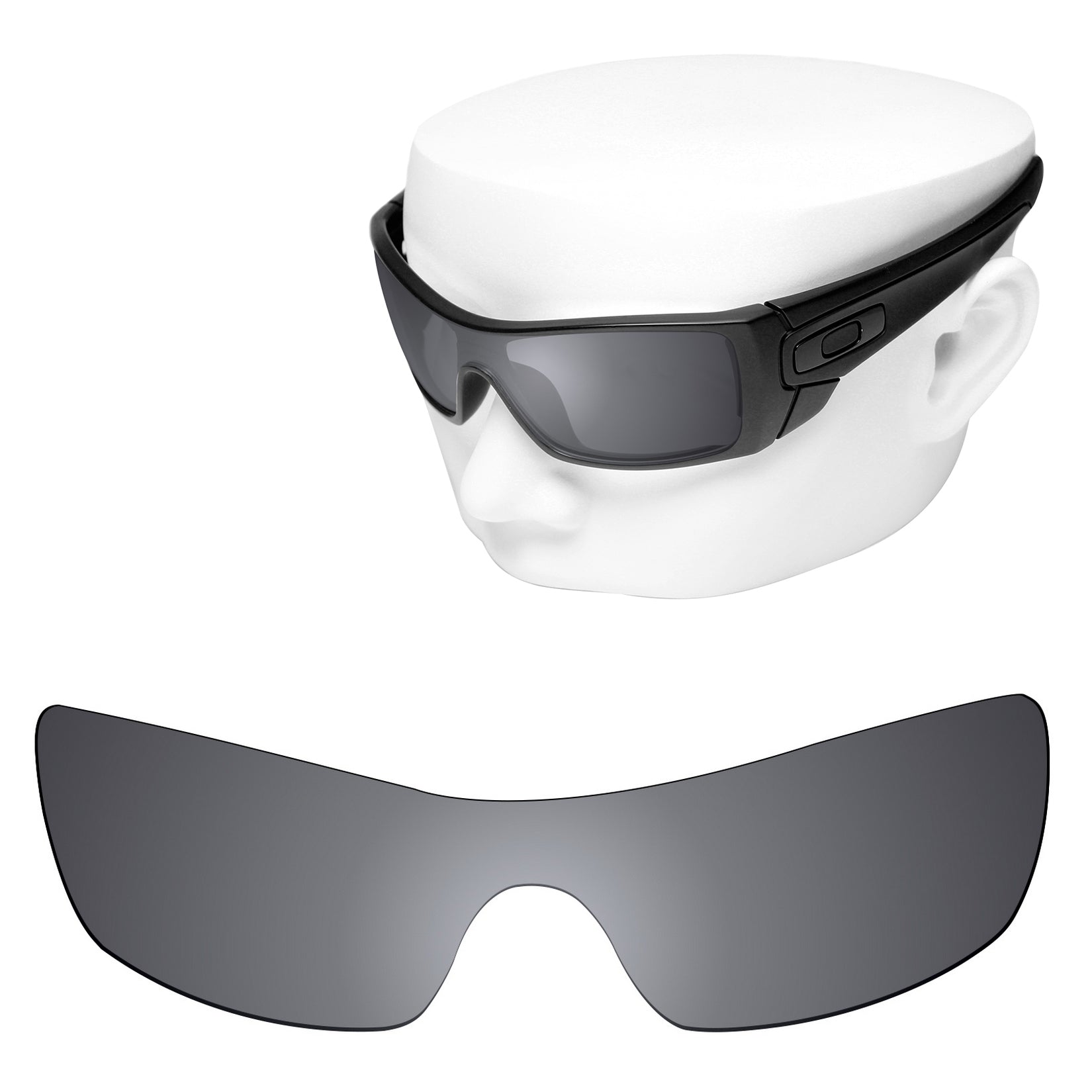 Oakley batwolf ice iridium best sale