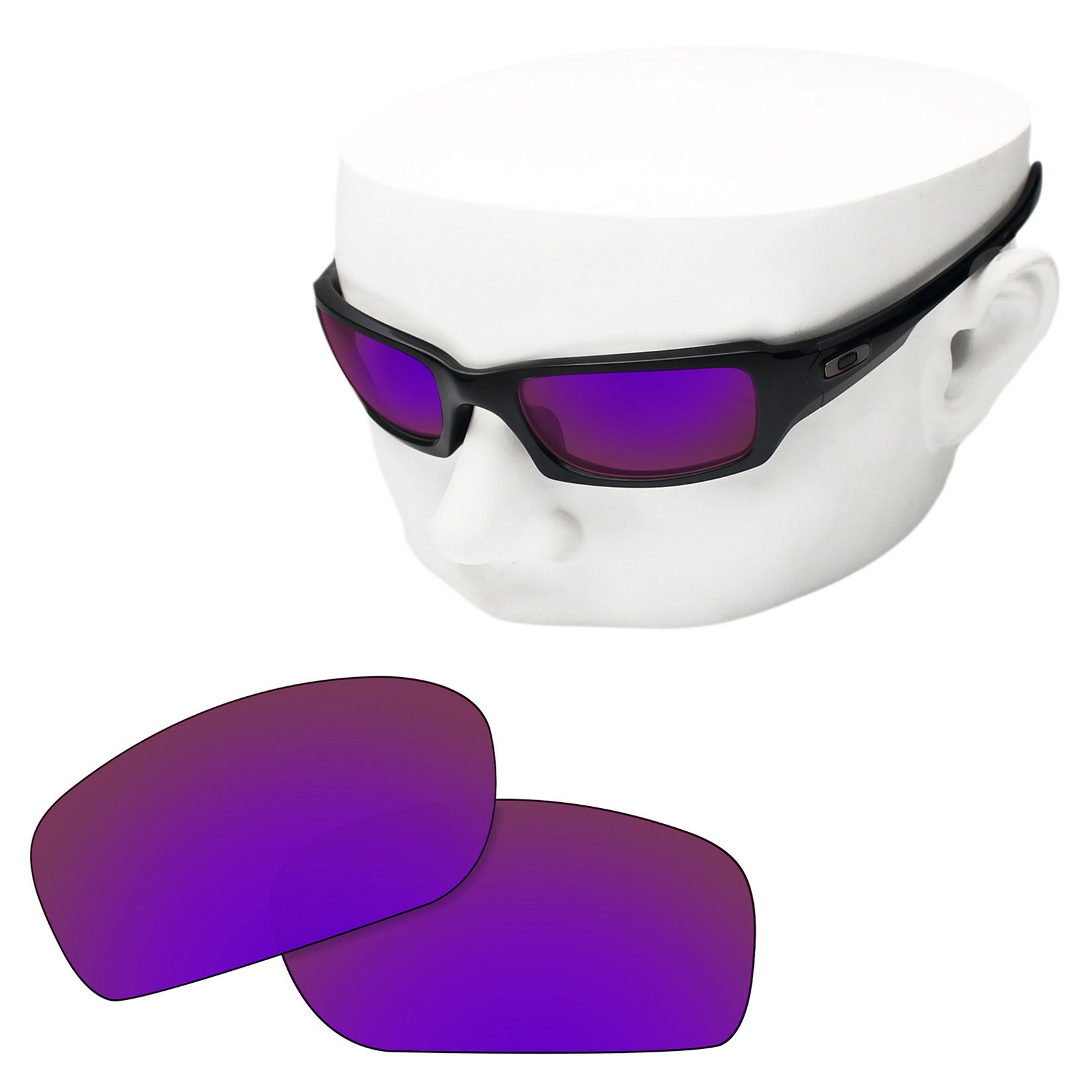 Oakley fives squared prizm lenses best sale